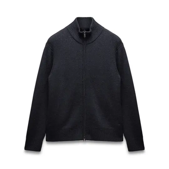 Merino Rib Vinnie Track Jacket