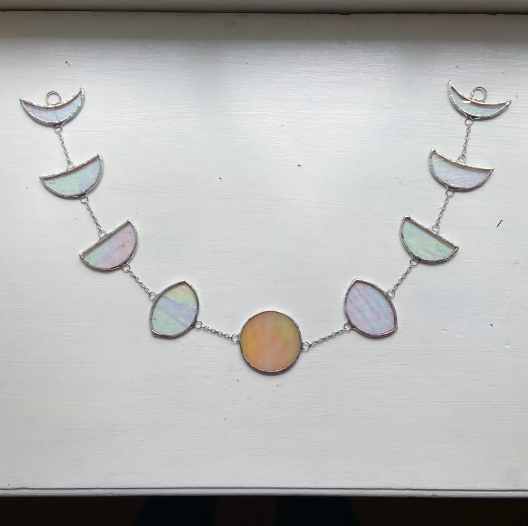 Autumnal Moon Phase Garland