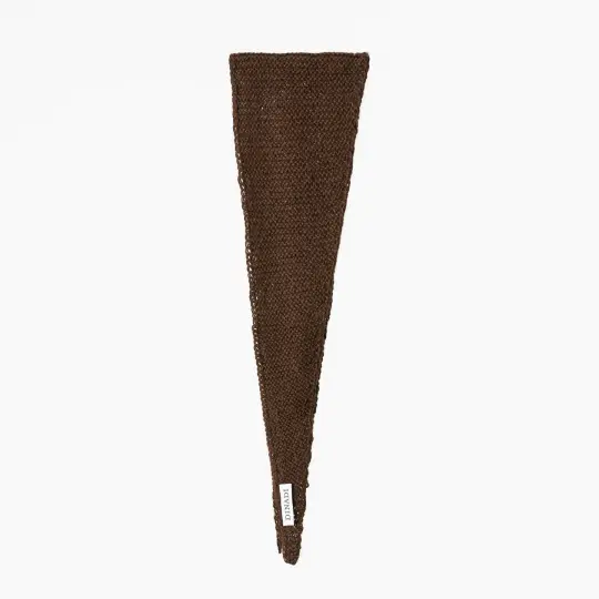 Alpaca Handknit Garter Scarf