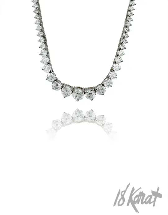 Sheila's Diamond Riviera Necklace