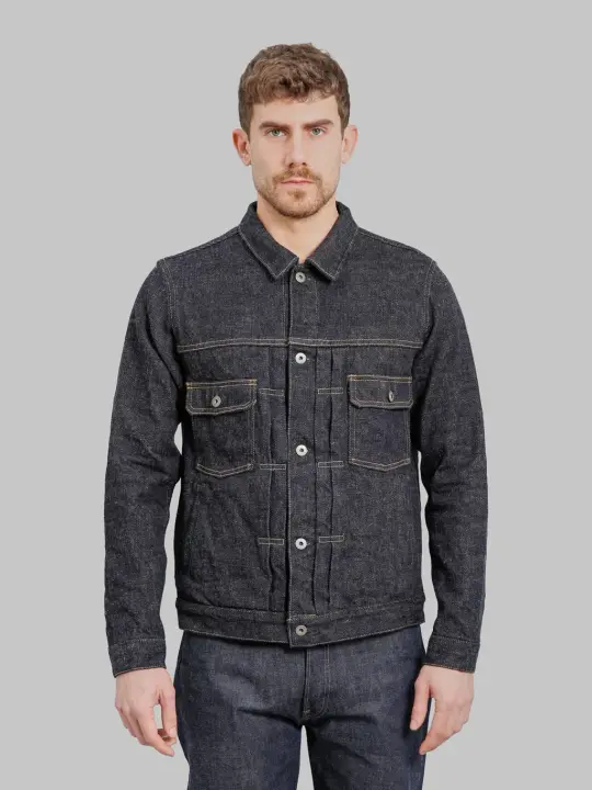 ONI Denim 02516P-DIZR "Dark Indigo Secret Denim" 20oz Type II Jacket
