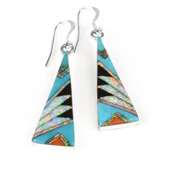 Mosaic Southwest Gemstone Earrings