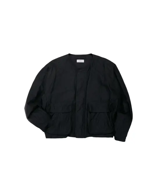 marka Hunting Jacket Cotton Silk Light Moleskin Black