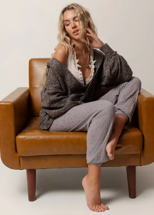 Aysha Pants in Gray