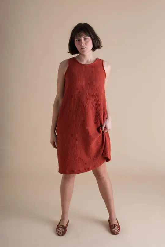 Field Dress in Saffron