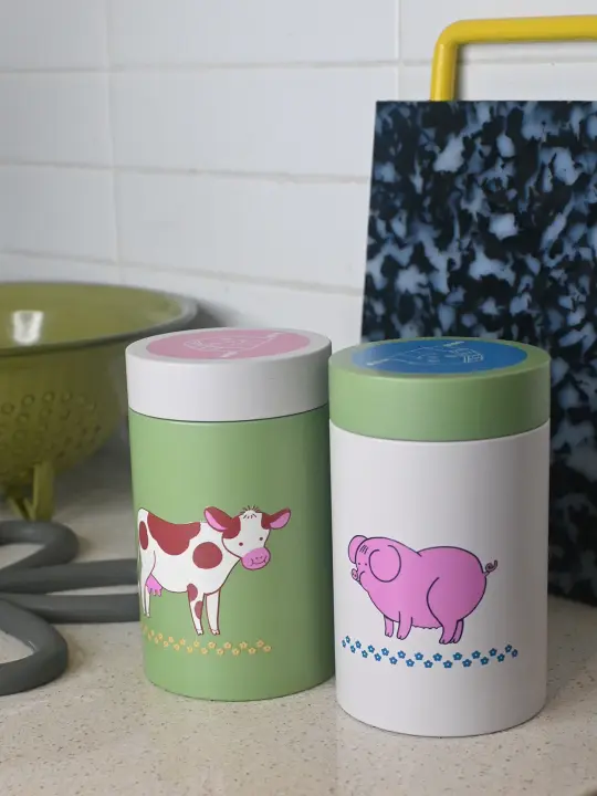 "Farm Girlies" Small Tin Canister