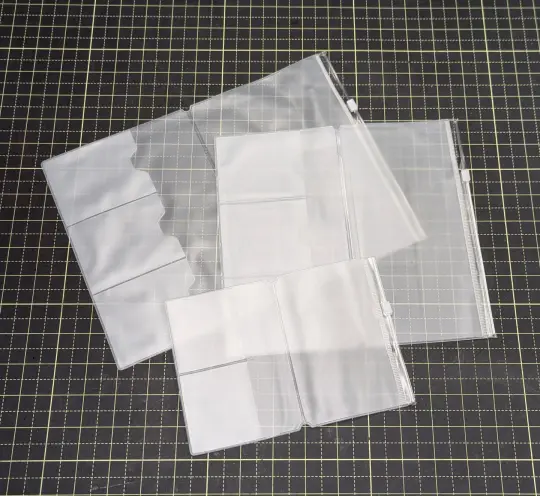 NOTEBOOK INSERTS | PVC Zipper Folios
