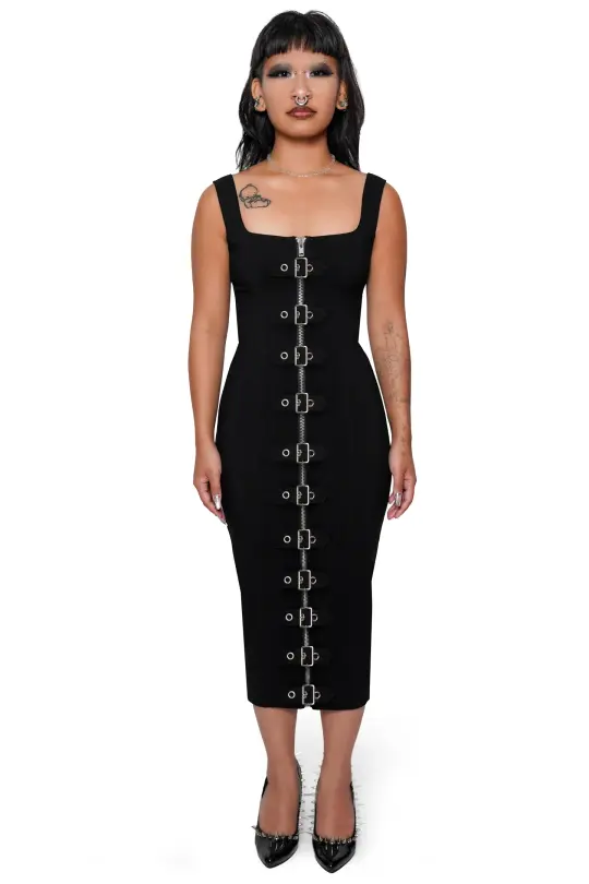 Corruption Midi Dress
