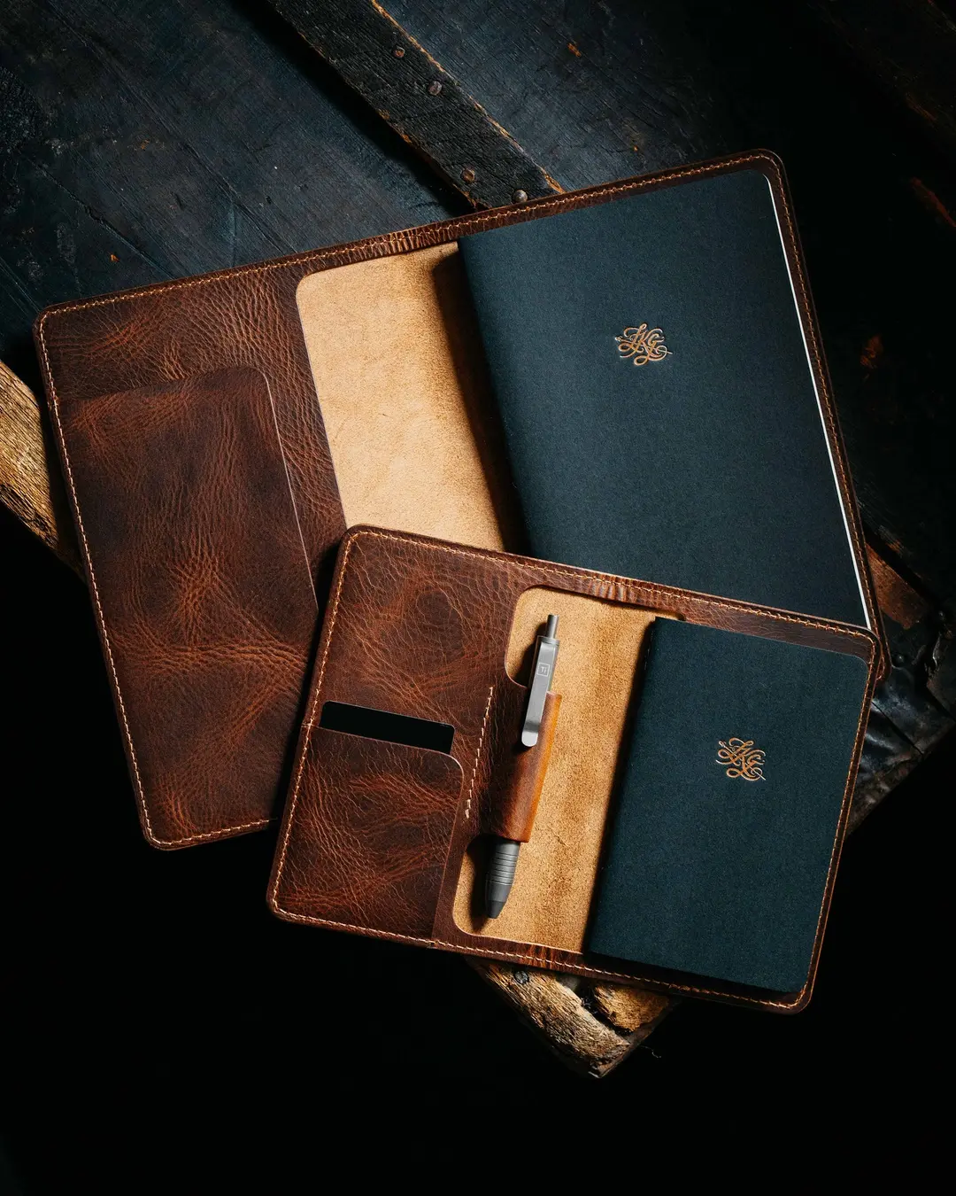 The Scribe – Leather Journal Cover