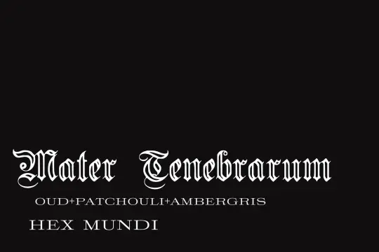 Mater Tenebrarum Hand & Body Wash ~ 3 Mothers Collection
