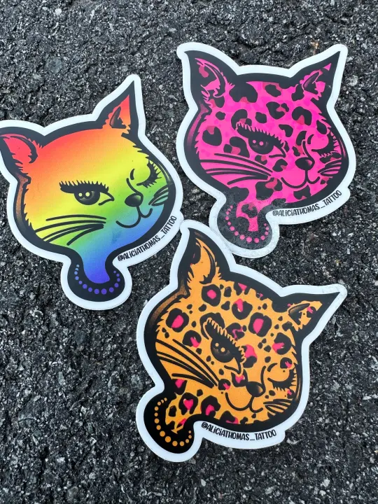 Cat stickers (Nostalgia kitty, baby)