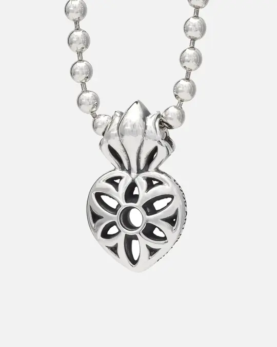 GOOD ART HLYWD Small Sacred Rosette Pendant - Sterling Silver