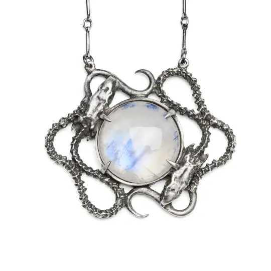 Shedding Time II. Moonstone Necklace.