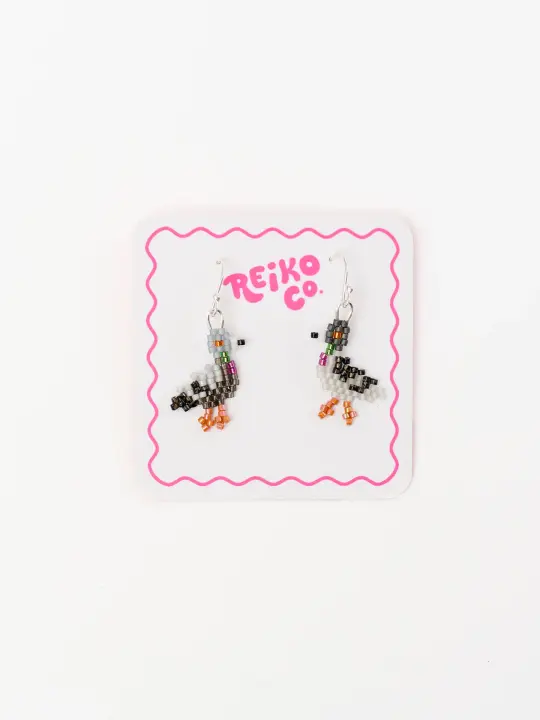 Pigeon Charm Earrings