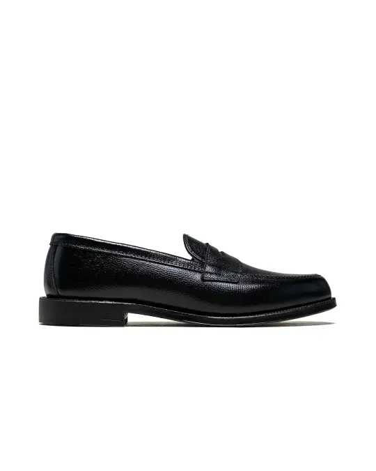 Alden Penny Loafer Black Alpine Grain 67199