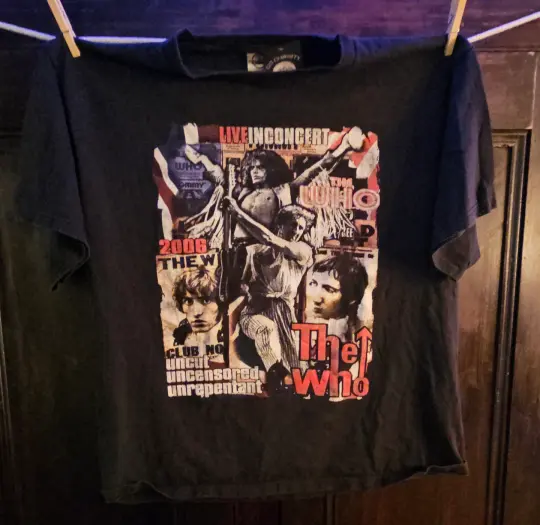 The Who Vintage 2006 Return of Tour t-shirt, XL