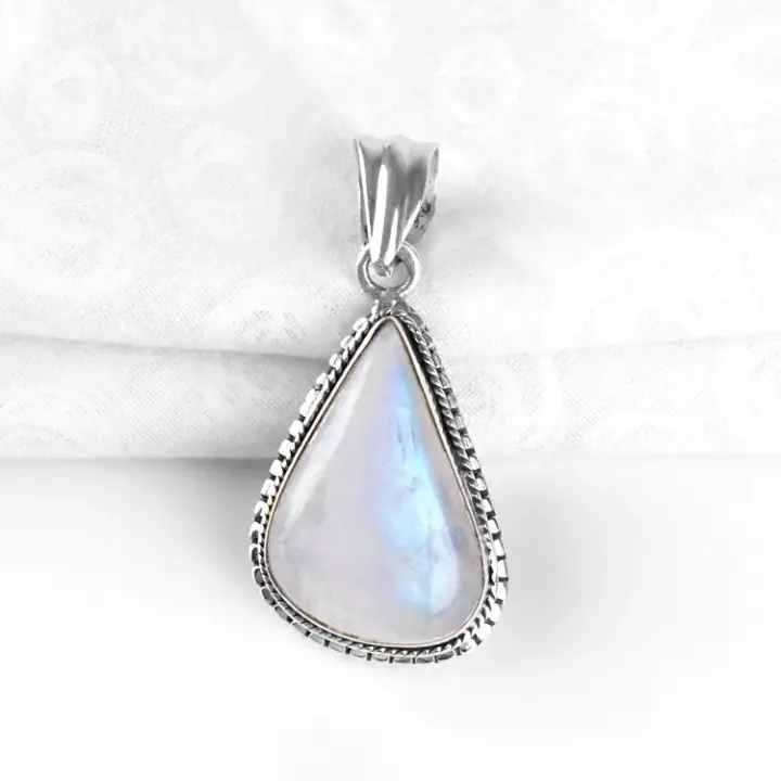 Rainbow Moonstone Pendant