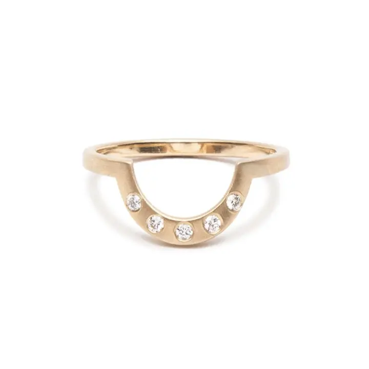 Cor ring - White Diamonds