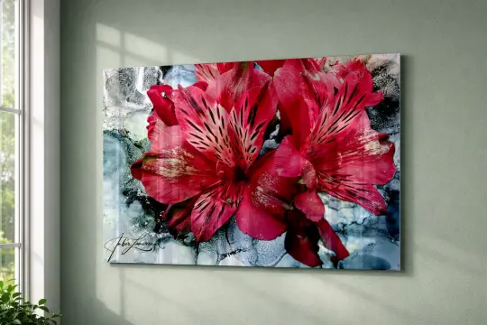 Princess Lily Fantasy | Acrylic Glass Wall Art