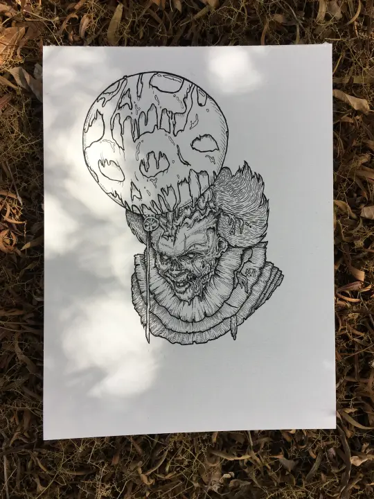 Original "It's Undead" Illustration