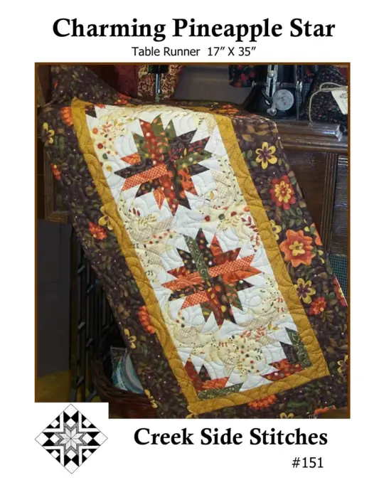 Charming Pineapple Star Pattern