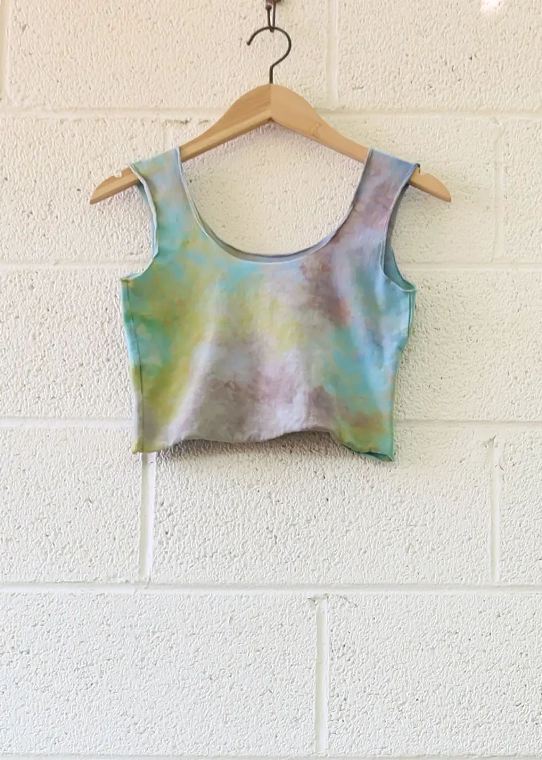 OOAK - Eos Bralette / S / Stretch Cotton/ Ice Dye (428)
