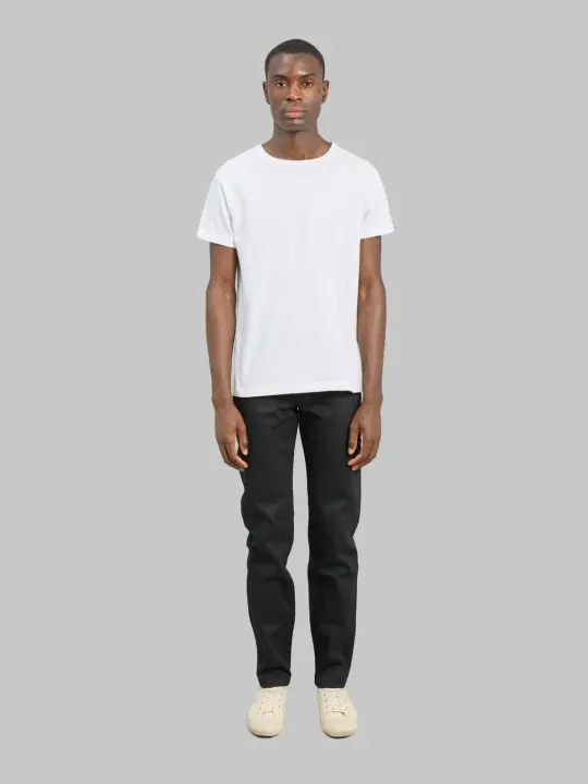 Momotaro Jeans MMJZ1200 14.7oz #200 "Standard" Tapered Jeans Black