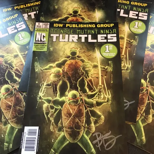 TMNT LIMITED EDITION VARIANT COVER