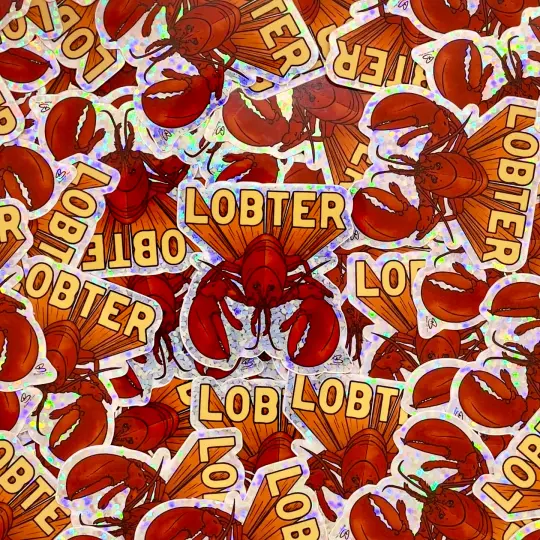 LOBTER Sticker