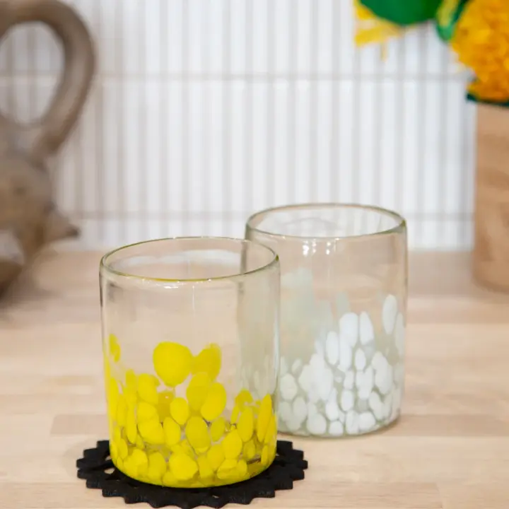 Tonalá Handblown Glass Short Tumbler