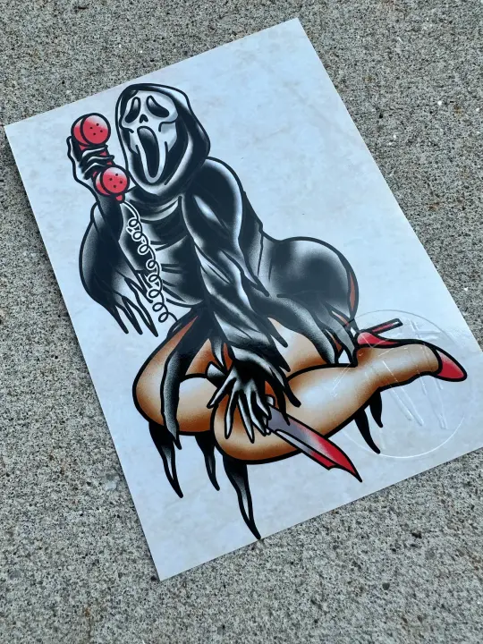Scream pinup print (5x7)