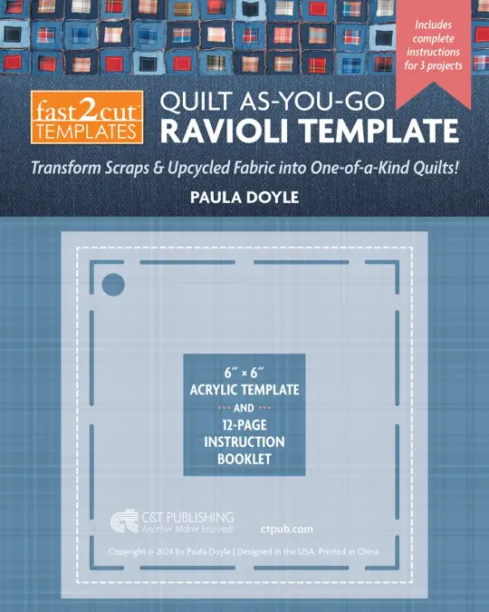 Quilt As You Go Ravioli Template