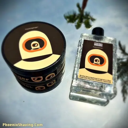Doppelgänger Black Label Artisan Shave Soap & Aftershave Cologne | CK-6 Formula