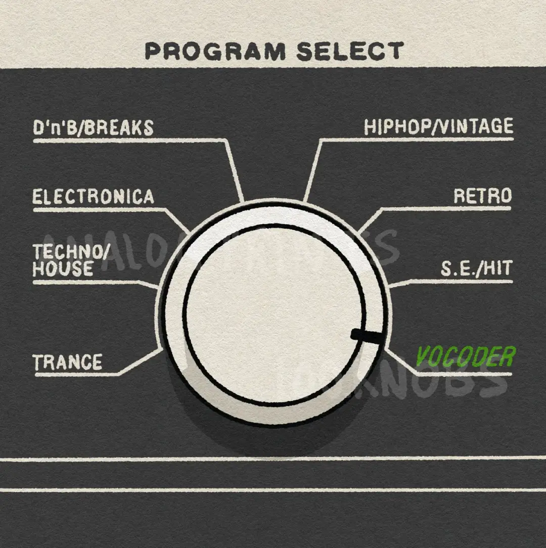 #100knobs 067/100 Synth Program Select Control
