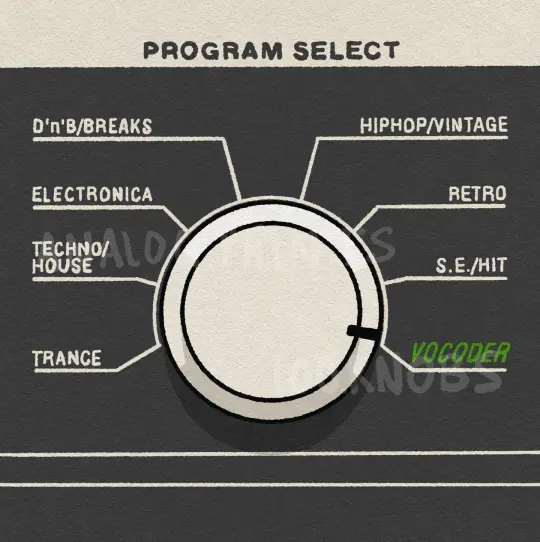 #100knobs 067/100 Synth Program Select Control