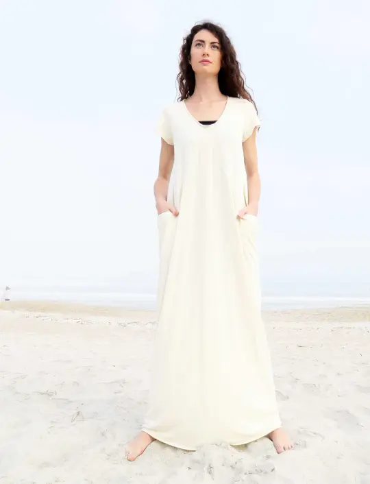Ritual Origami Long Dress