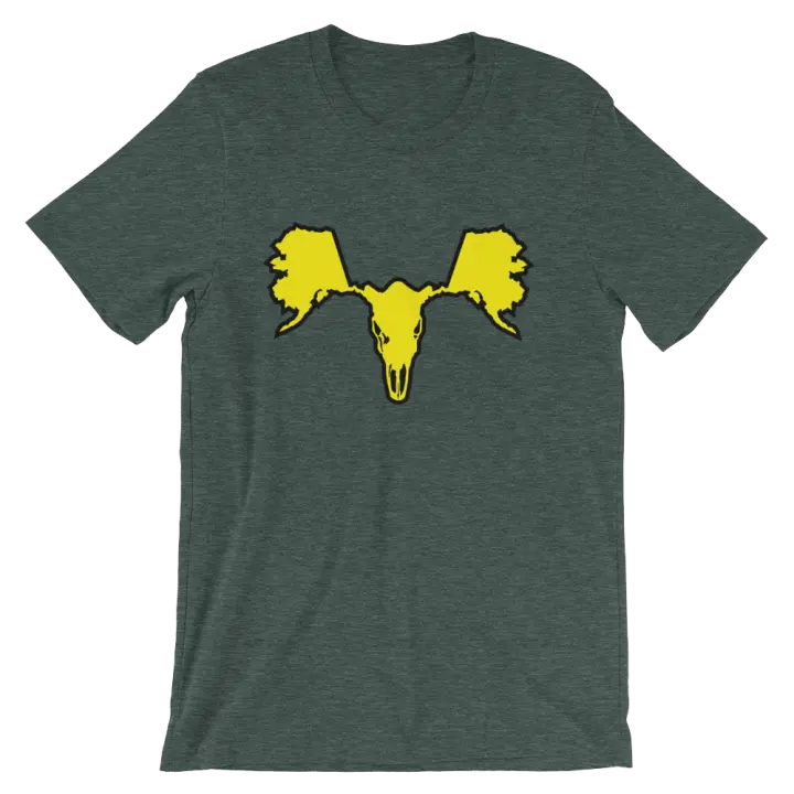 Men’s Alaskull Moose - Green/Yellow
