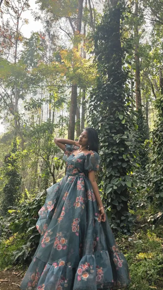 Puffy Tulle Floral Women's Prom Gown Bud Green Corset Maxi Evening Dress Birthday Dress — Fall Outfit 2026 New RS3148