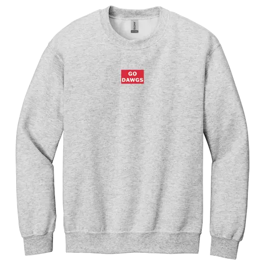 PLD Swim 18000 Crewneck Sweatshirt - Go Dawgs Patch