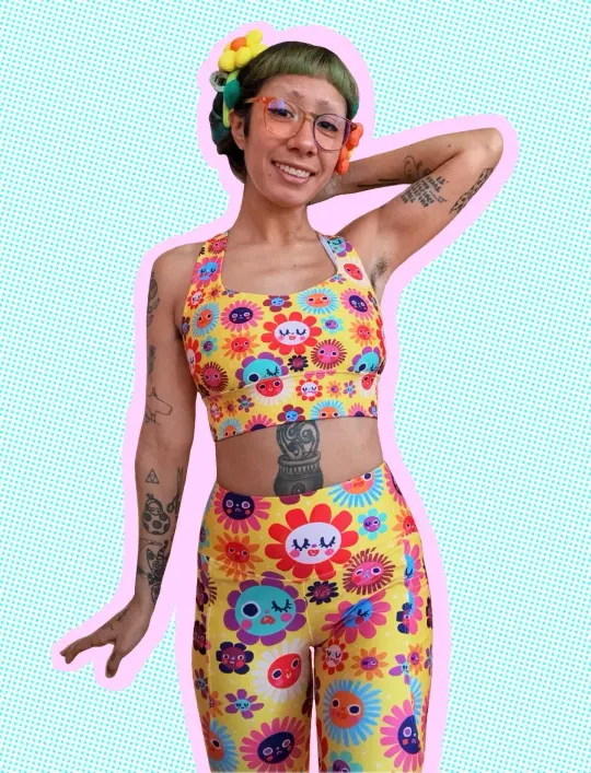 Flower Power - Sports Top