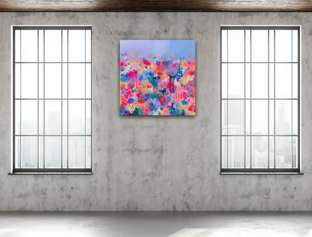 Original Painting - Dreaming of Summer 76 x 76cms