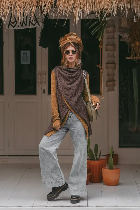 Convertible Jacket Mila Caramel