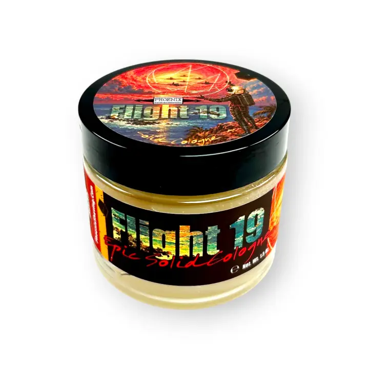 Flight 19 Solid Cologne | Contains Prickly Pear Oil | A Phoenix High Strangeness Original!