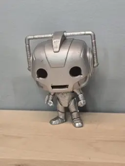 Funko Pop Television Dr Doctor Who Cyberman Vinyl Figure Loose #224 Si