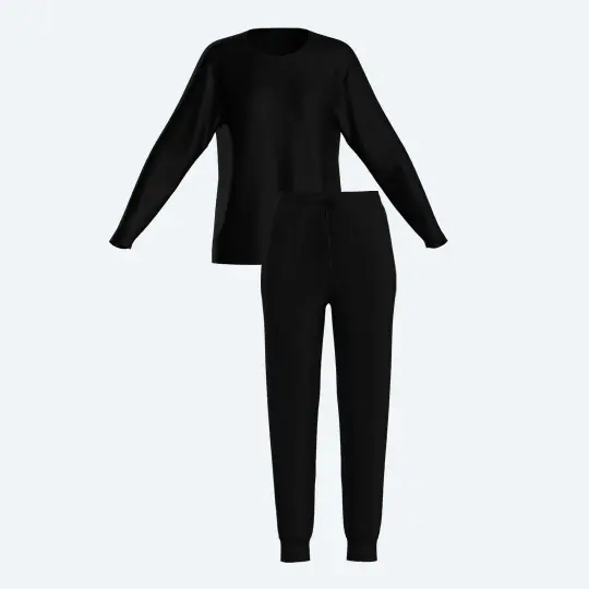 Sleep Set Long Sleeve Black