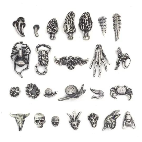 Theeth stud earrings Mix and match singles