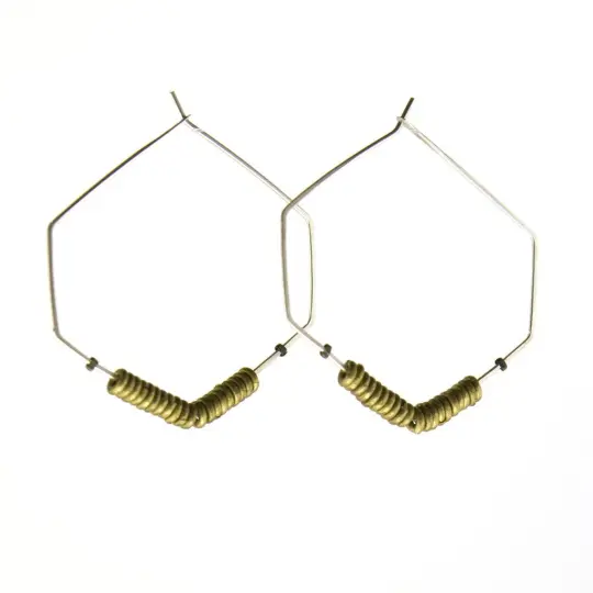 Recast Desert Landing Hoop earrings