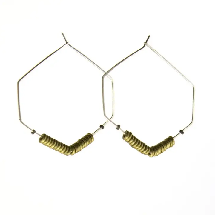 Recast Desert Landing Hoop earrings