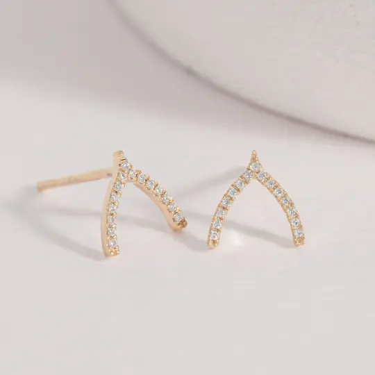Wishbone Earrings