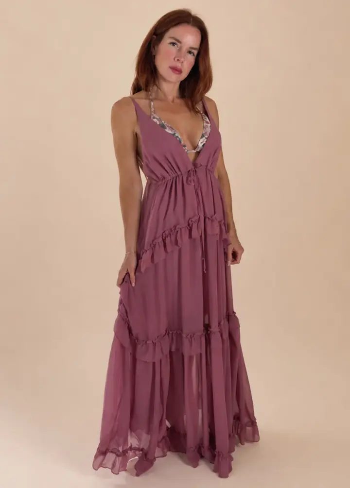 Hadleigh Dress in Orchid